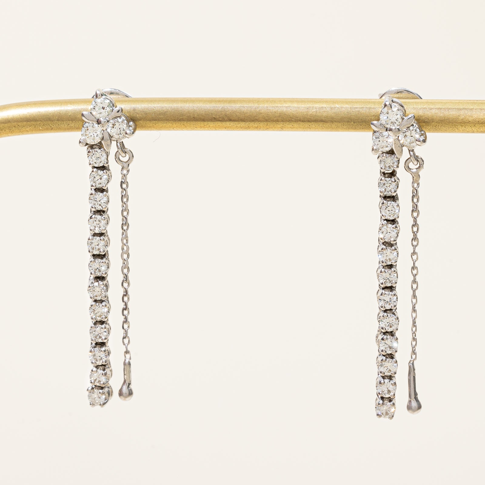 Diamond Drop Earrings | 1.22ctw |