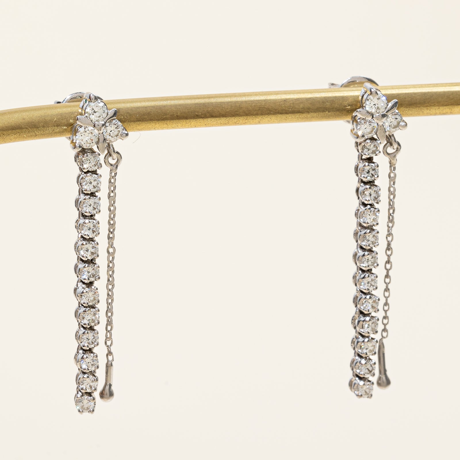 Diamond Drop Earrings | 1.22ctw |