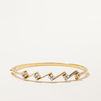 Diamond Bangle | 0.37ctw | 7