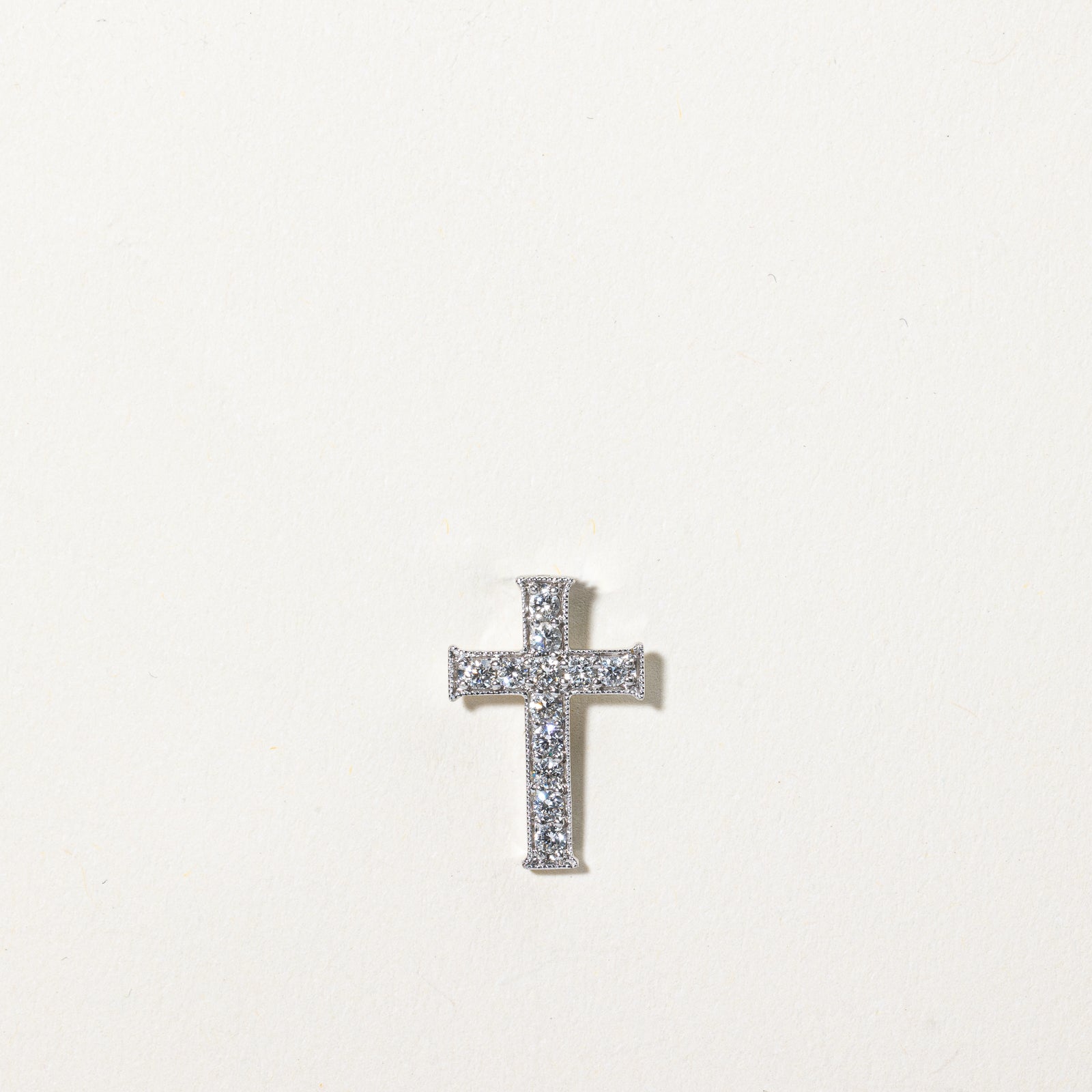 Diamond Cross Pendant | 0.24ctw |