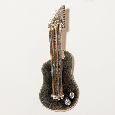 Diamond Guitar Pendant | 0.01ctw |