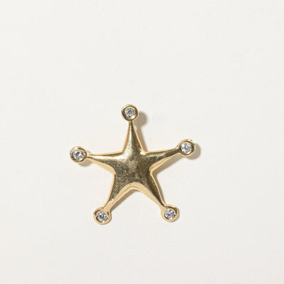 Diamond Star Pendant | 0.16ctw |