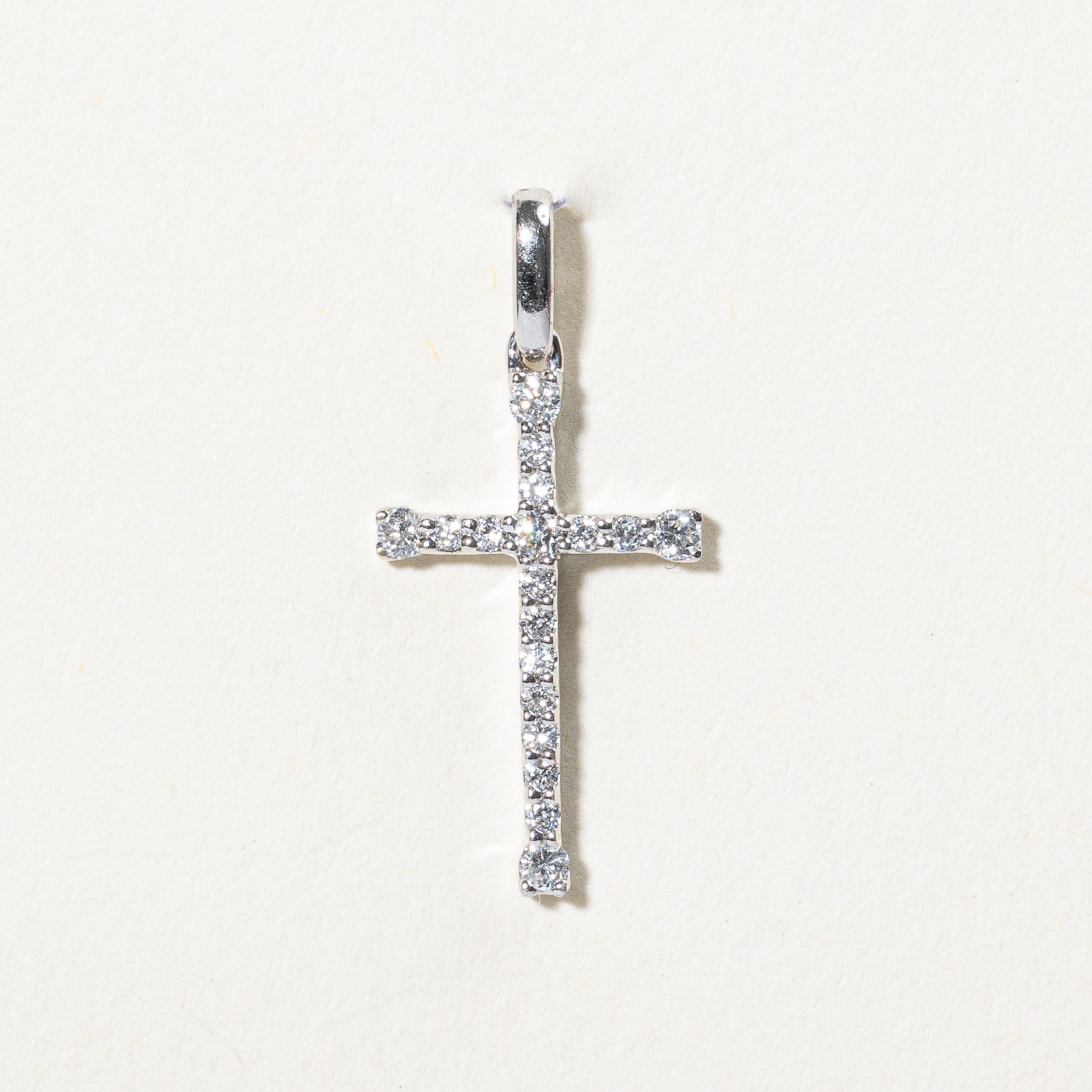 Diamond Cross Pendant | 0.18ctw |