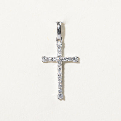 Diamond Cross Pendant | 0.18ctw |
