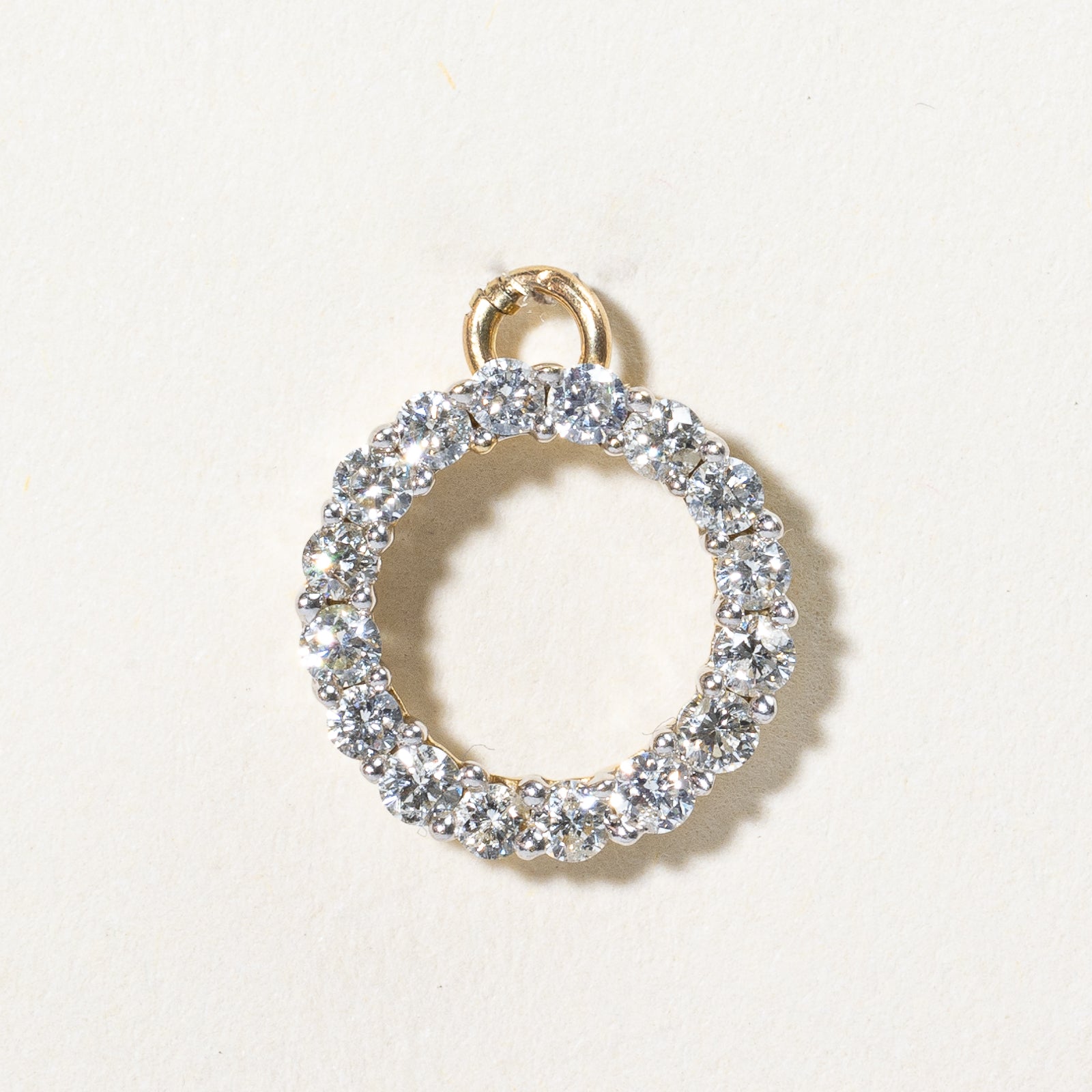 Diamond Circle Pendant | 0.69ctw |