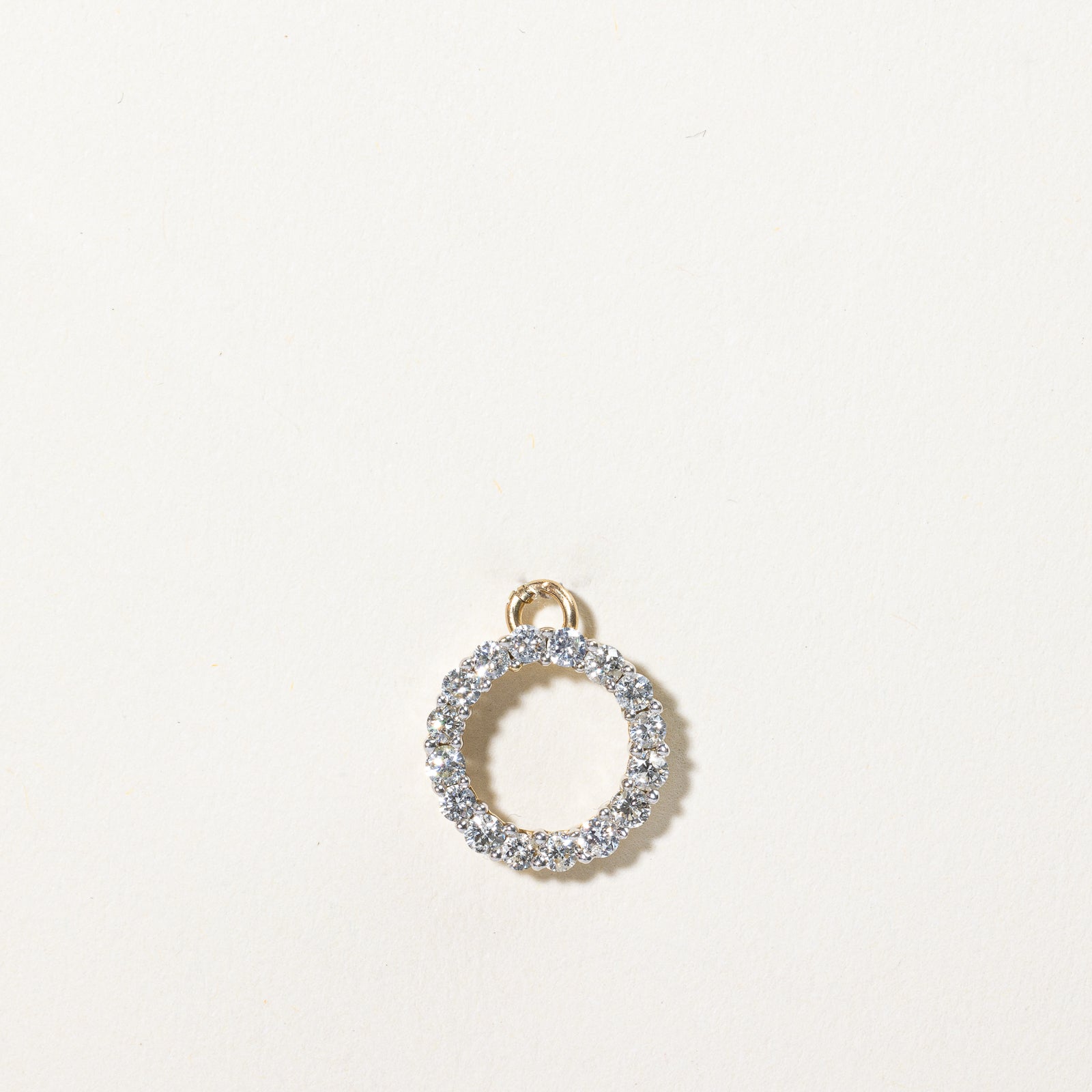 Diamond Circle Pendant | 0.69ctw |