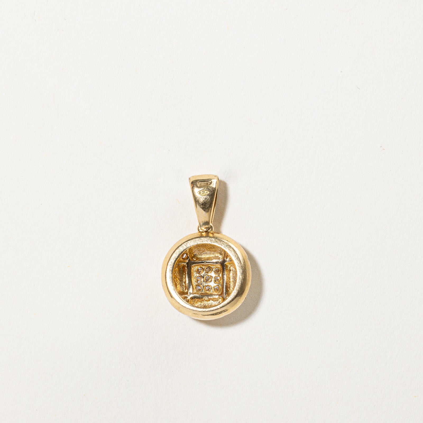 Diamond Half Sphere Pendant | 0.27ctw |