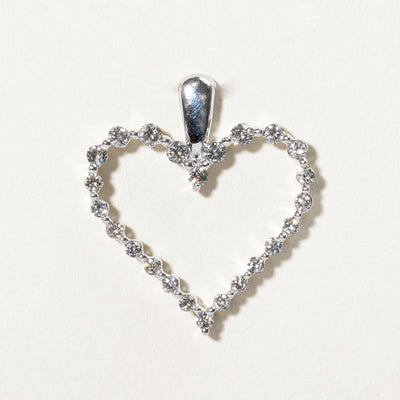 Diamond Heart Pendant | 0.44ctw |