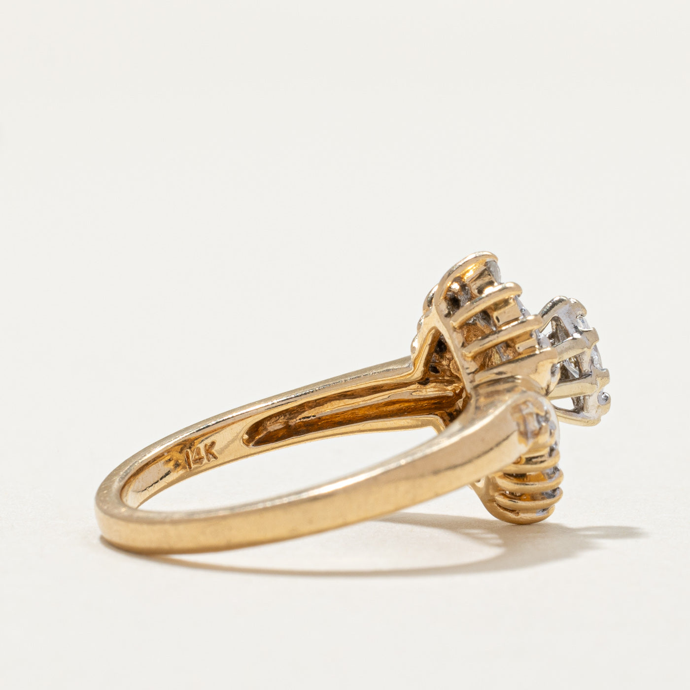 Marquise Cut Diamond Engagement Ring | 0.30ctw | SZ 6.75