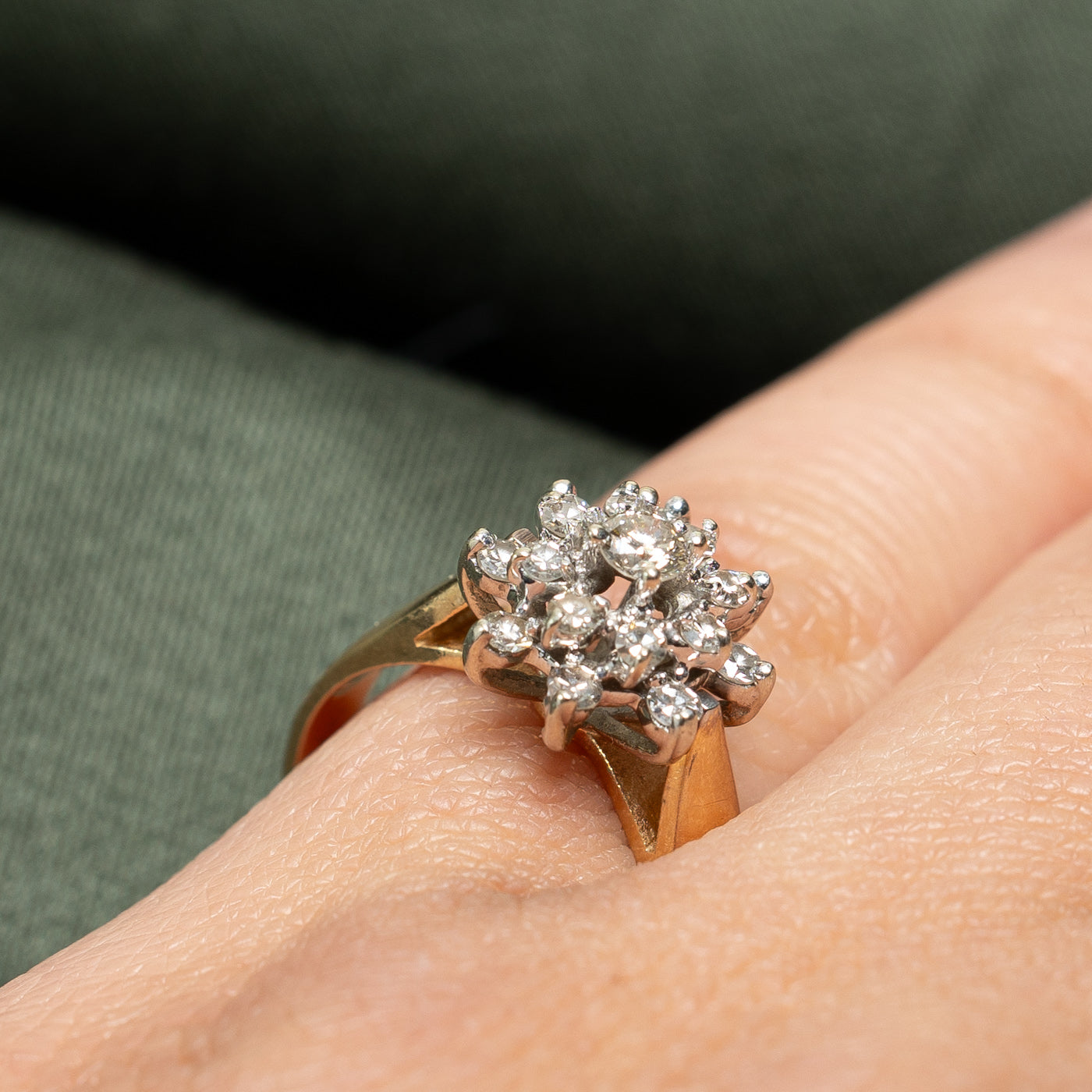 Diamond Cluster Ring | 0.43ctw | SZ 6.25