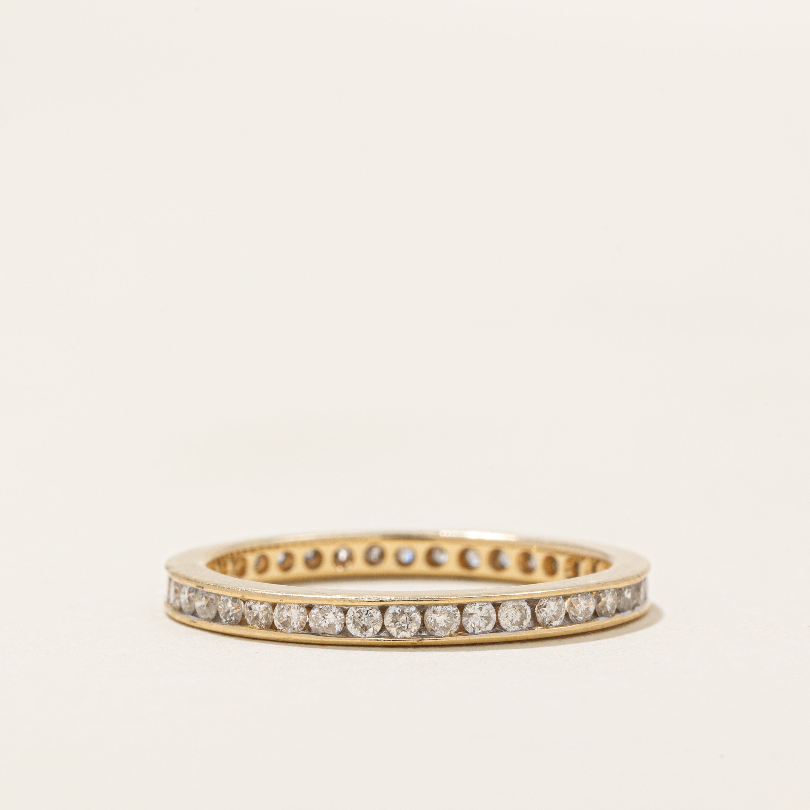 Channel Set Eternity Diamond Band | 0.38ctw | 2.00mm | SZ 5.75 |