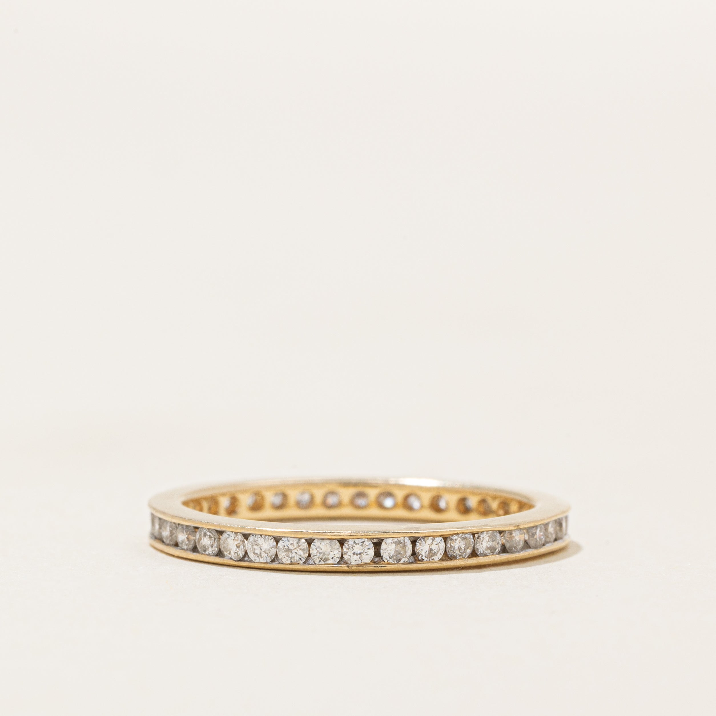 Channel Set Eternity Diamond Band | 0.38ctw | 2.00mm | SZ 5.75 |