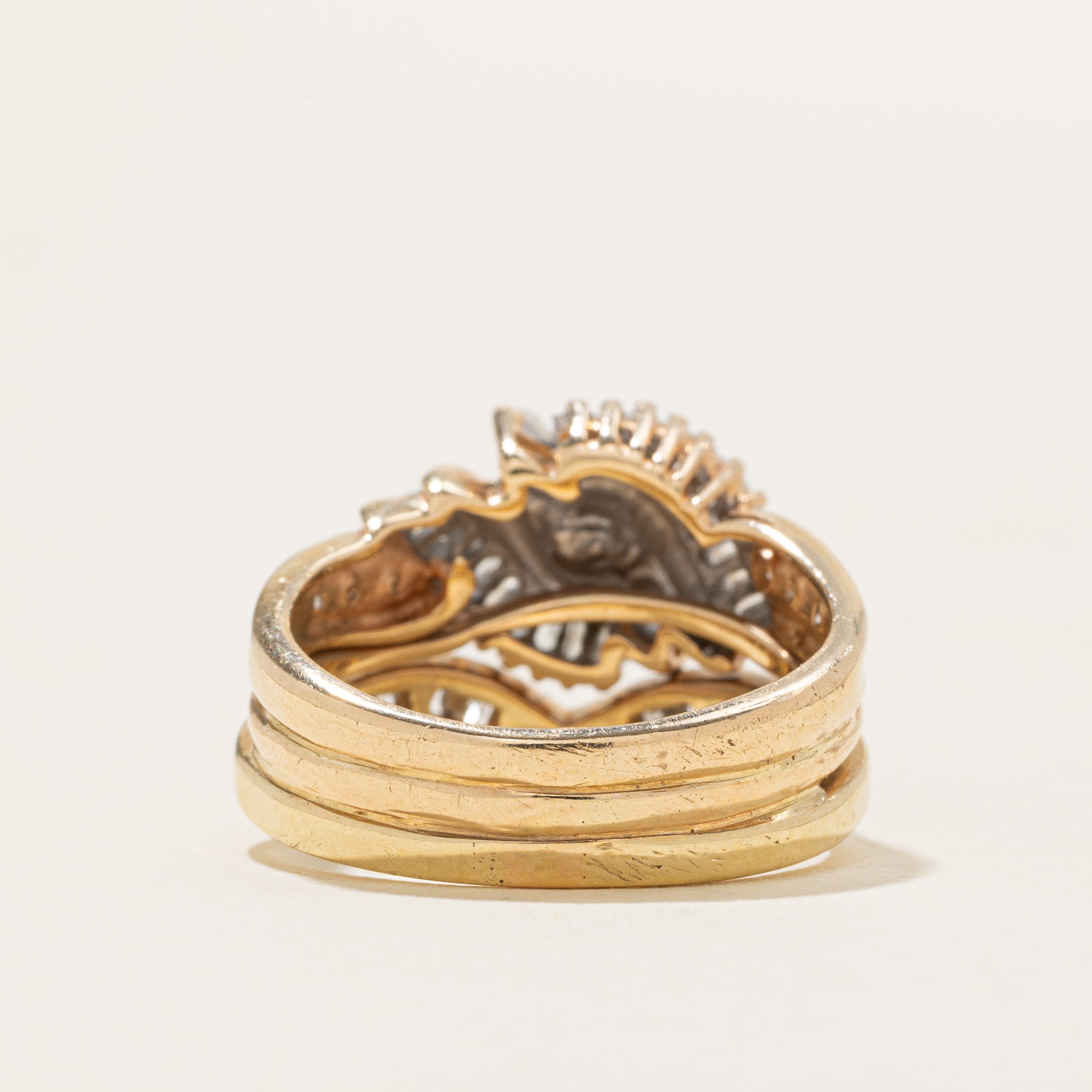 Alliance sertie de diamants | 1,18 ct | Taille 6,0 |