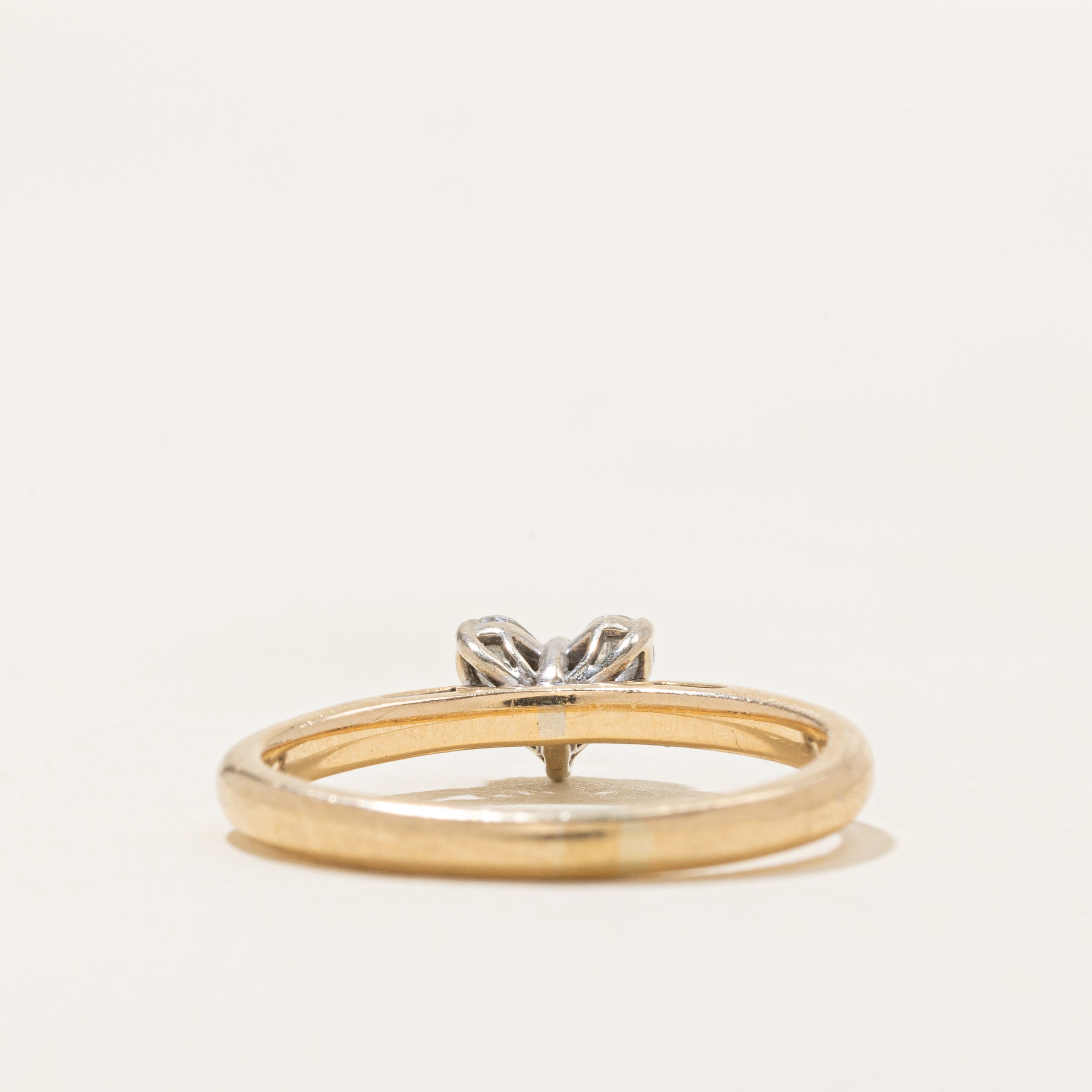 Princess Cut Diamond Heart Cluster Ring | 0.18ctw | SZ 5.0 |