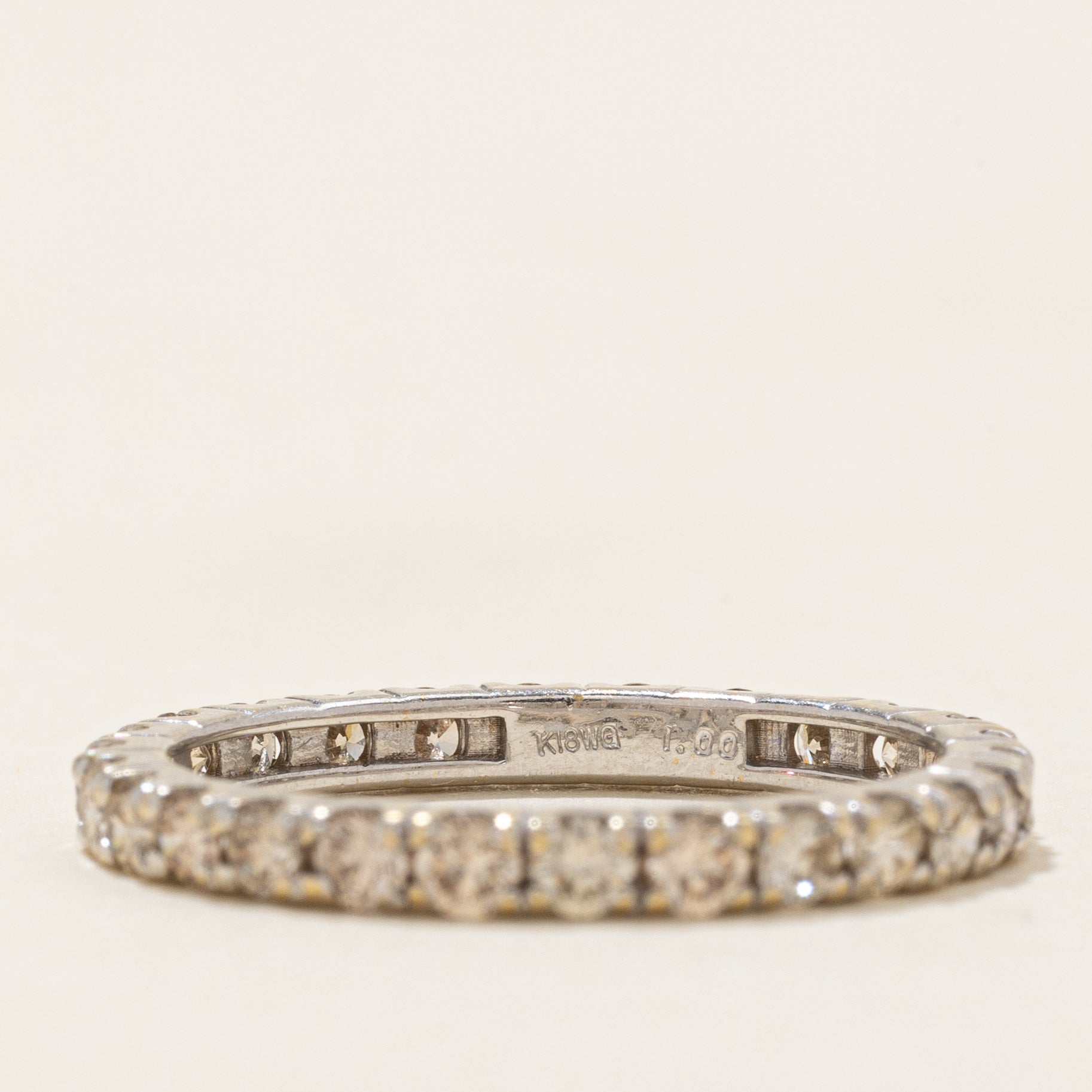 Alliance Éternité en Diamants | 0,75 ct | 2,20 mm | Taille 6,25 |