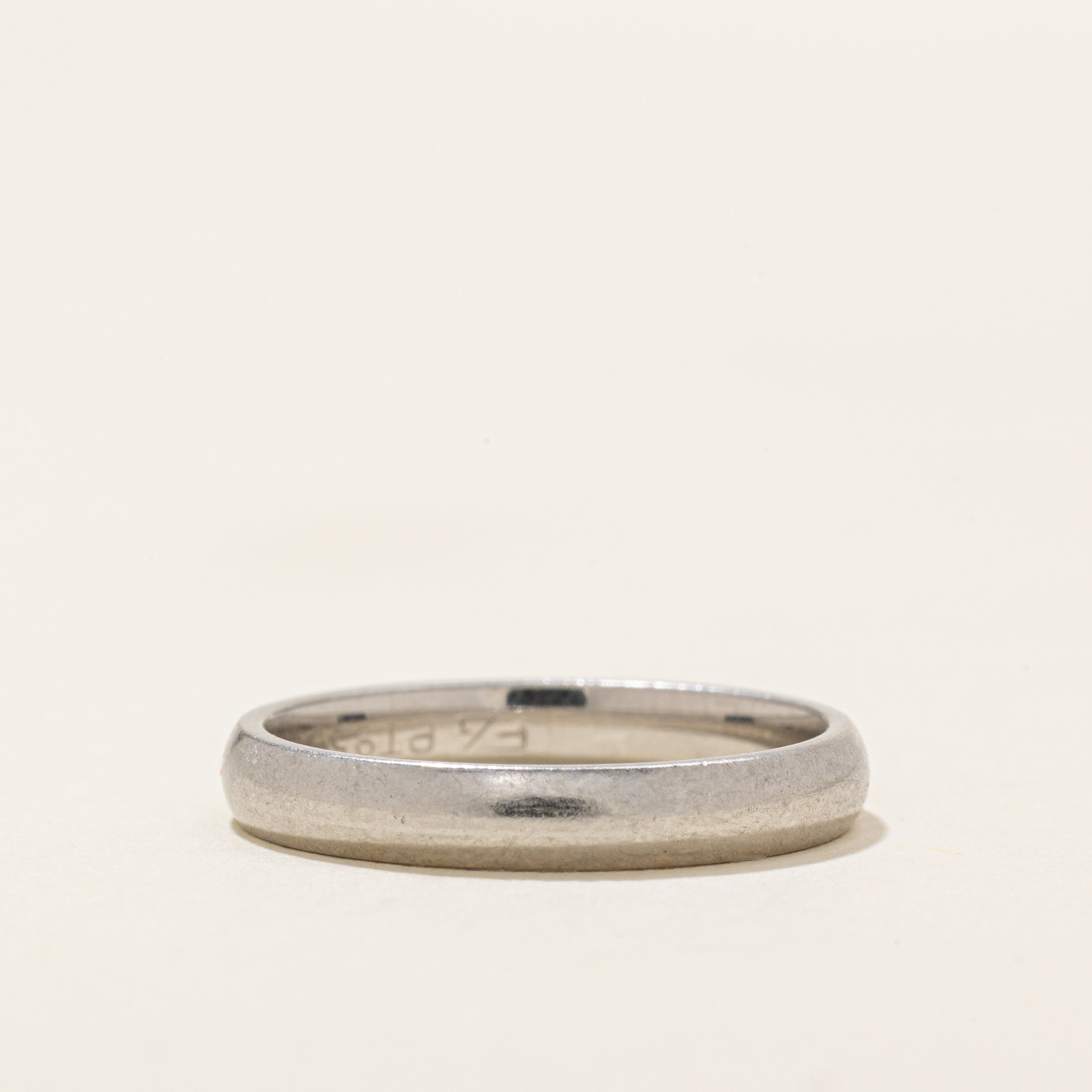 Platinum Plain Band | 3.00mm | SZ 5.5 |