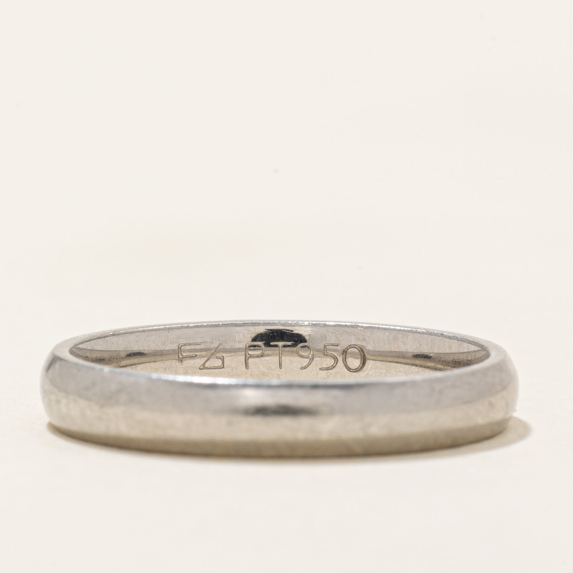 Platinum Plain Band | 3.00mm | SZ 5.5 |