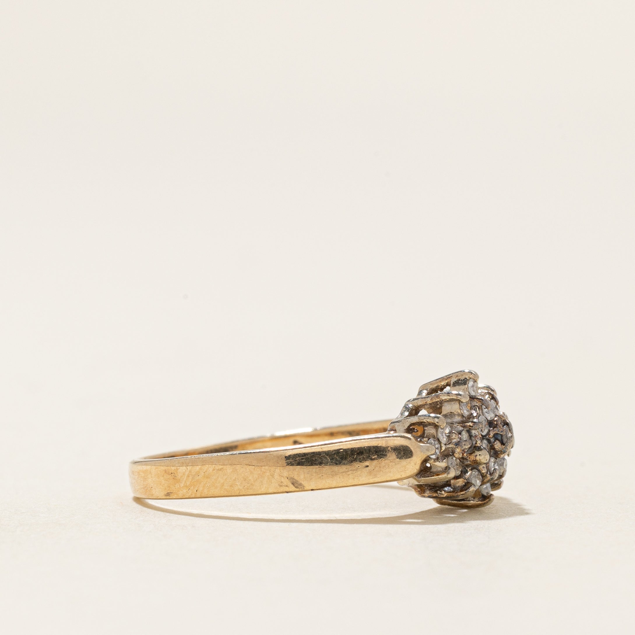 Diamond Cluster Ring | 0.72ctw | SZ 5.75 |