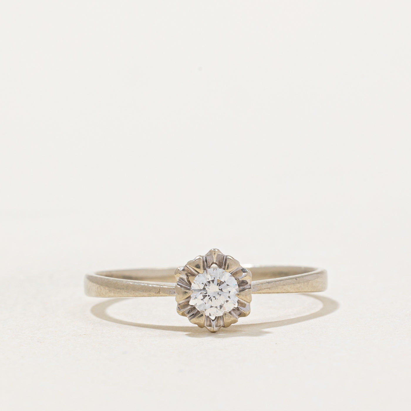 Illusion Set Diamond Ring | 0.16ct | SZ 5 |