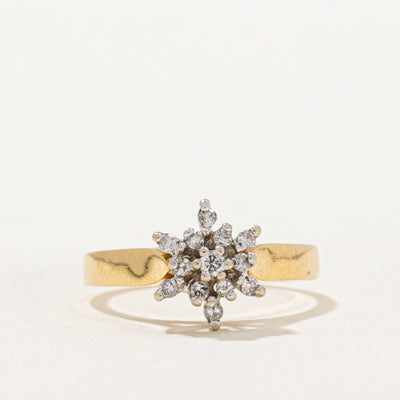 Diamond Cluster Ring | 0.21ctw | SZ 6.75 |