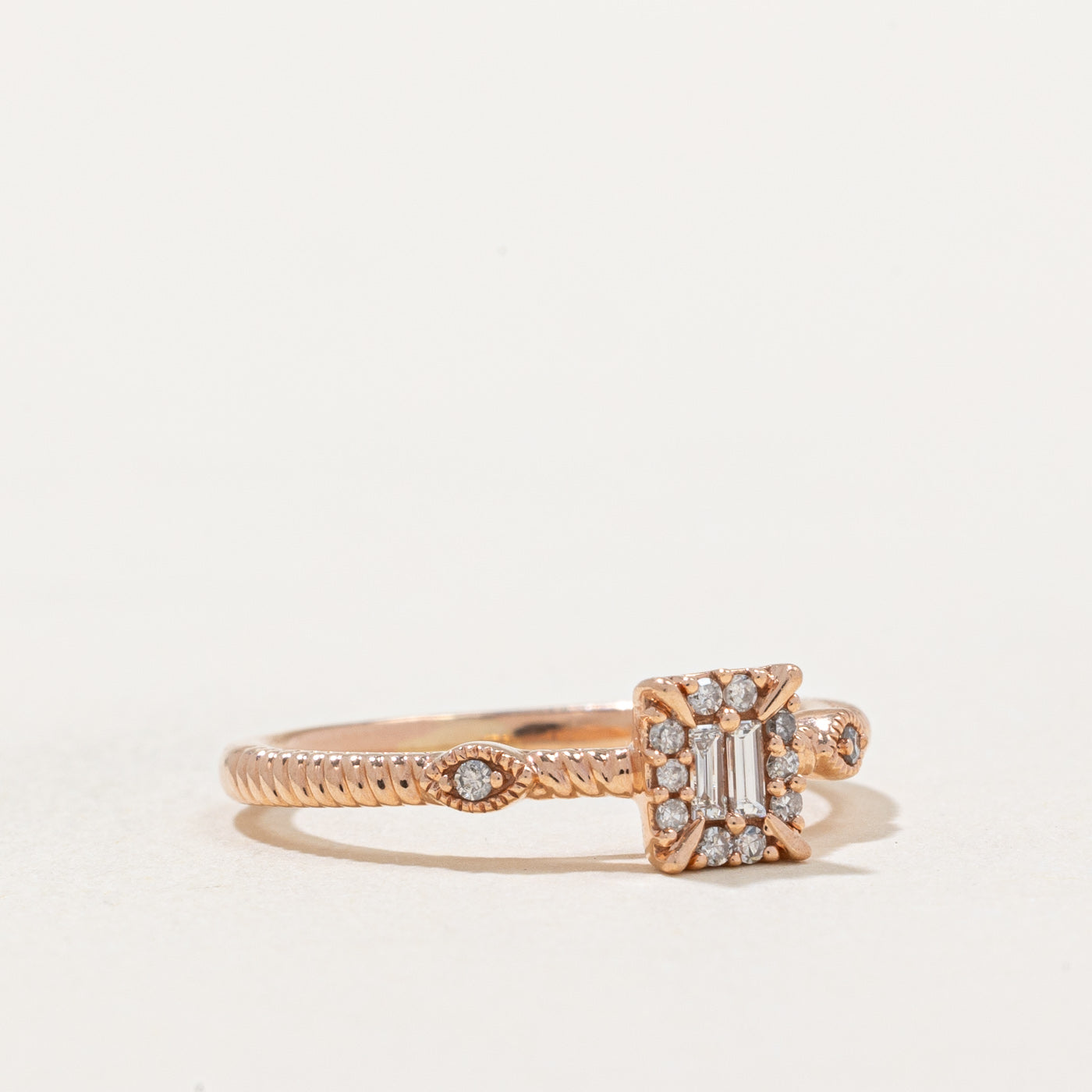 Multi Cut Diamond Ring | 0.10ctw | SZ 5.25 |