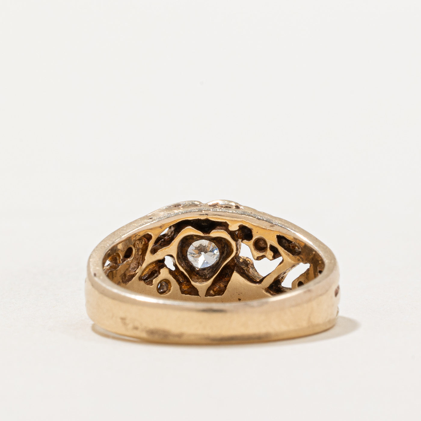 Diamond Floral Ring | 0.19ctw | SZ 5.75 |