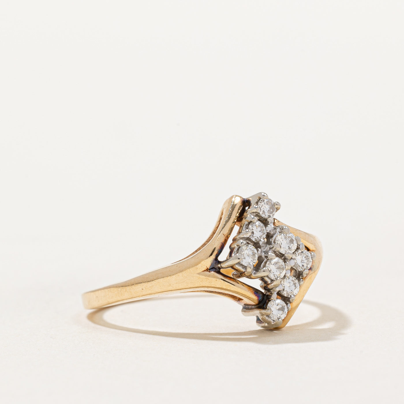 Diamond Cluster Ring | 0.24ctw | SZ 9 |
