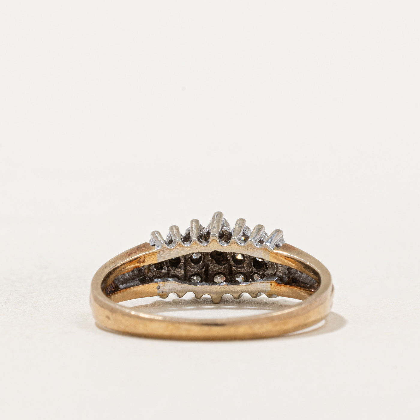 Diamond Row Cluster Ring | 0.23ctw | SZ 5.75 |
