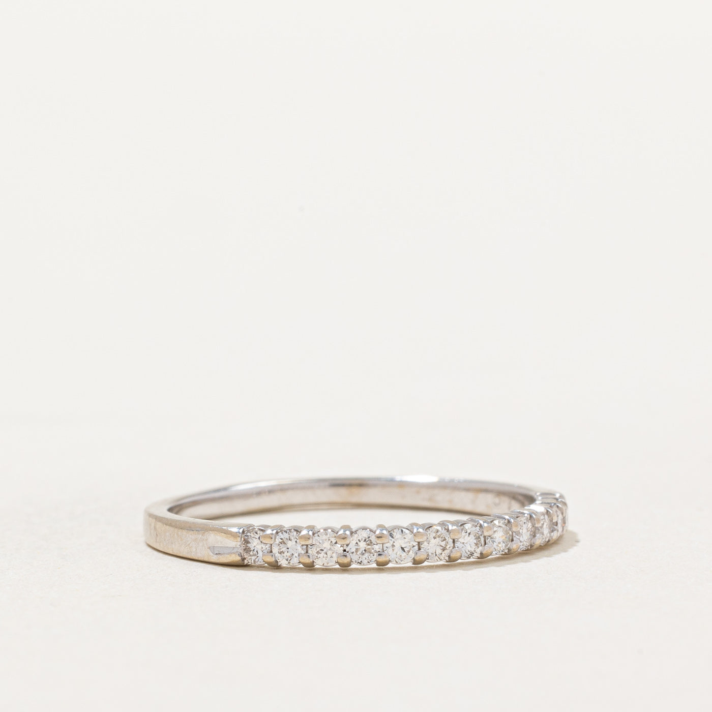 Semi Eternity Diamond Band | 0.26ctw | SZ 8.25 |