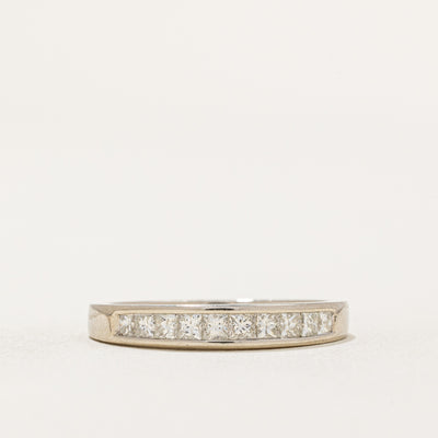 Princess Cut Semi Eternity Diamond Ring | 0.47ctw | SZ 7