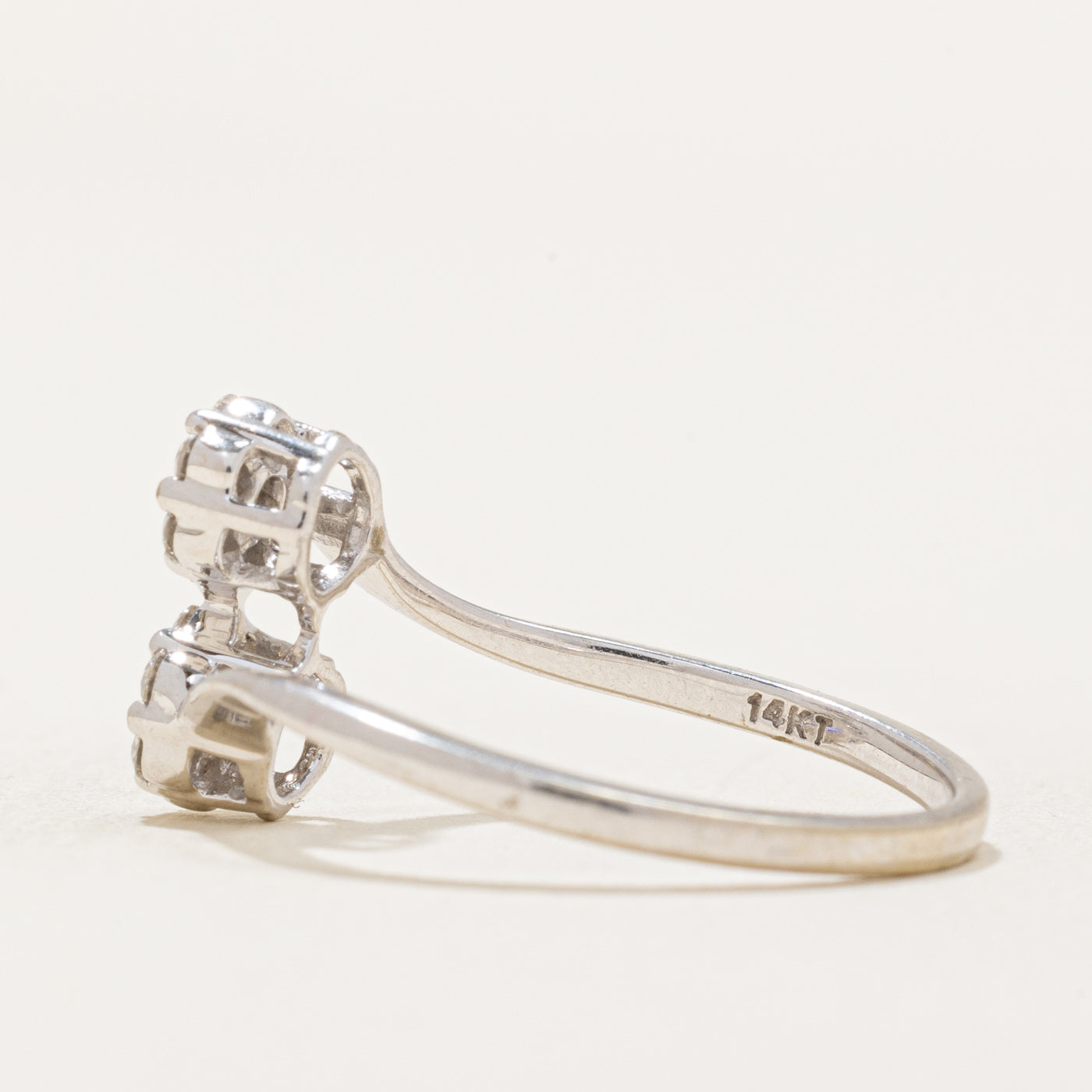 Cluster Bypass Ring | 0.32ctw | SZ 7.75