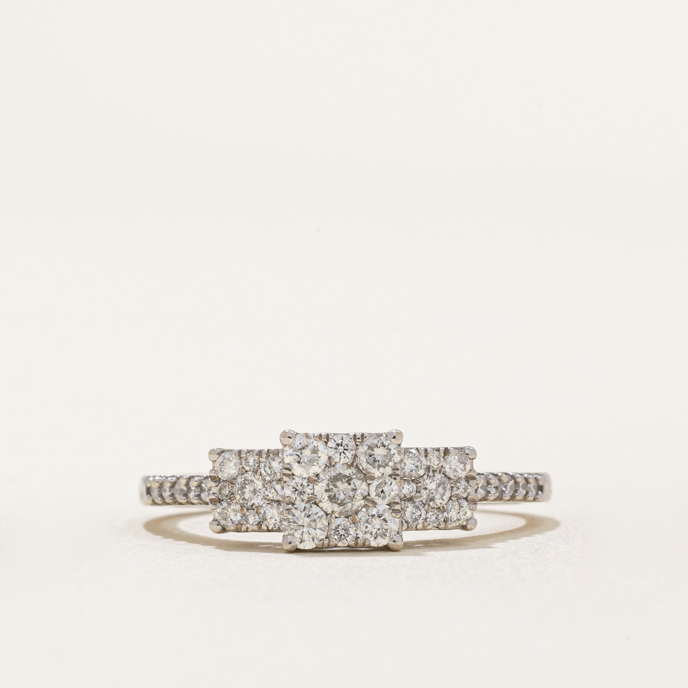 Diamond Cluster Ring | 0.45ctw | SZ 6