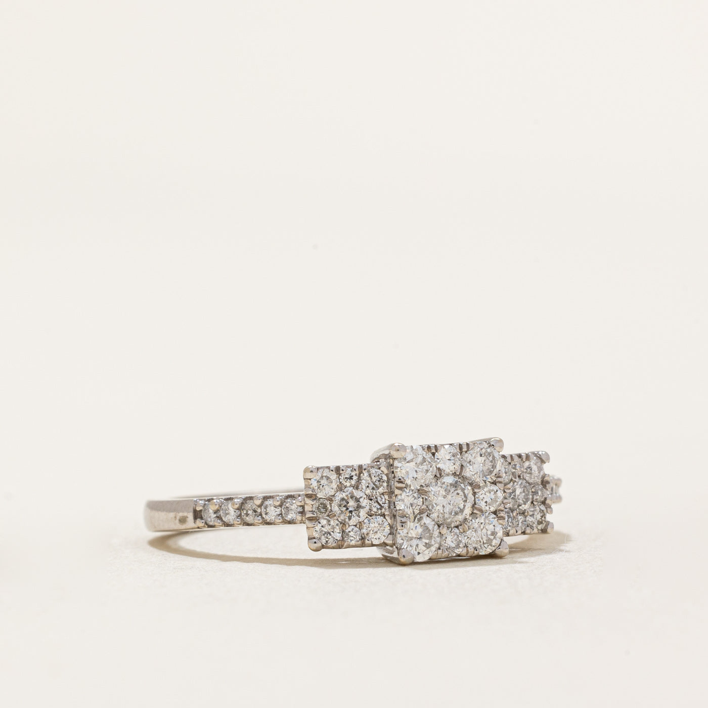 Diamond Cluster Ring | 0.45ctw | SZ 6