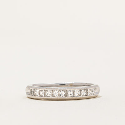 Princess Cut Semi Eternity Diamond Ring | 0.44ctw | SZ 6.25