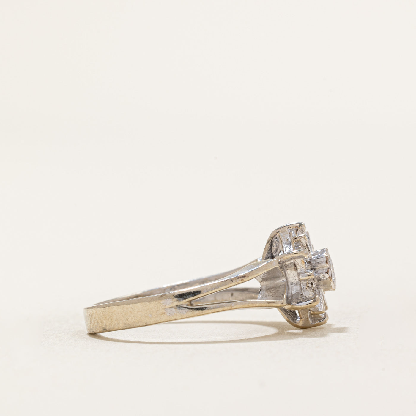 1976 Birmingham Diamond Cluster Ring | 0.07ctw | SZ 5