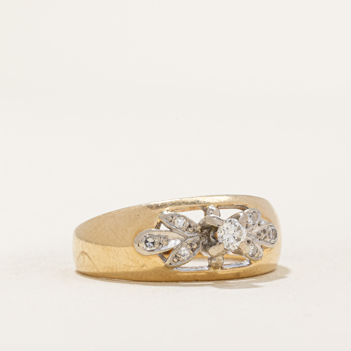 Diamond Cocktail Ring | 0.19ctw | SZ 8.5