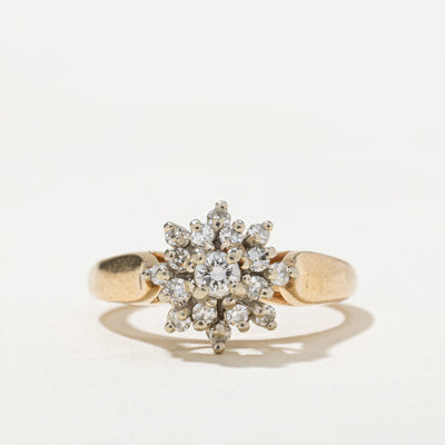 Diamond Cluster Ring | 0.22ctw | SZ 2.25