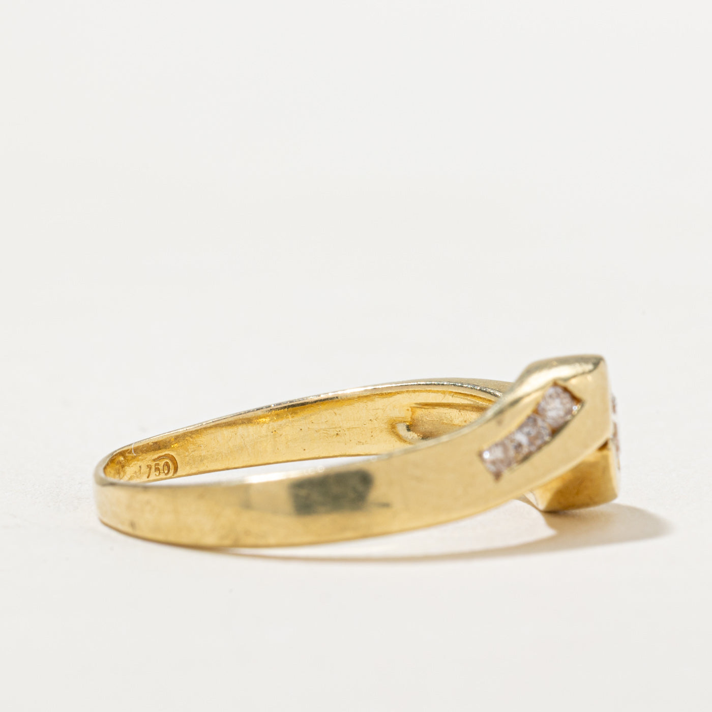 Diamond Bypass Engagement Ring | 0.33ctw | SZ 7