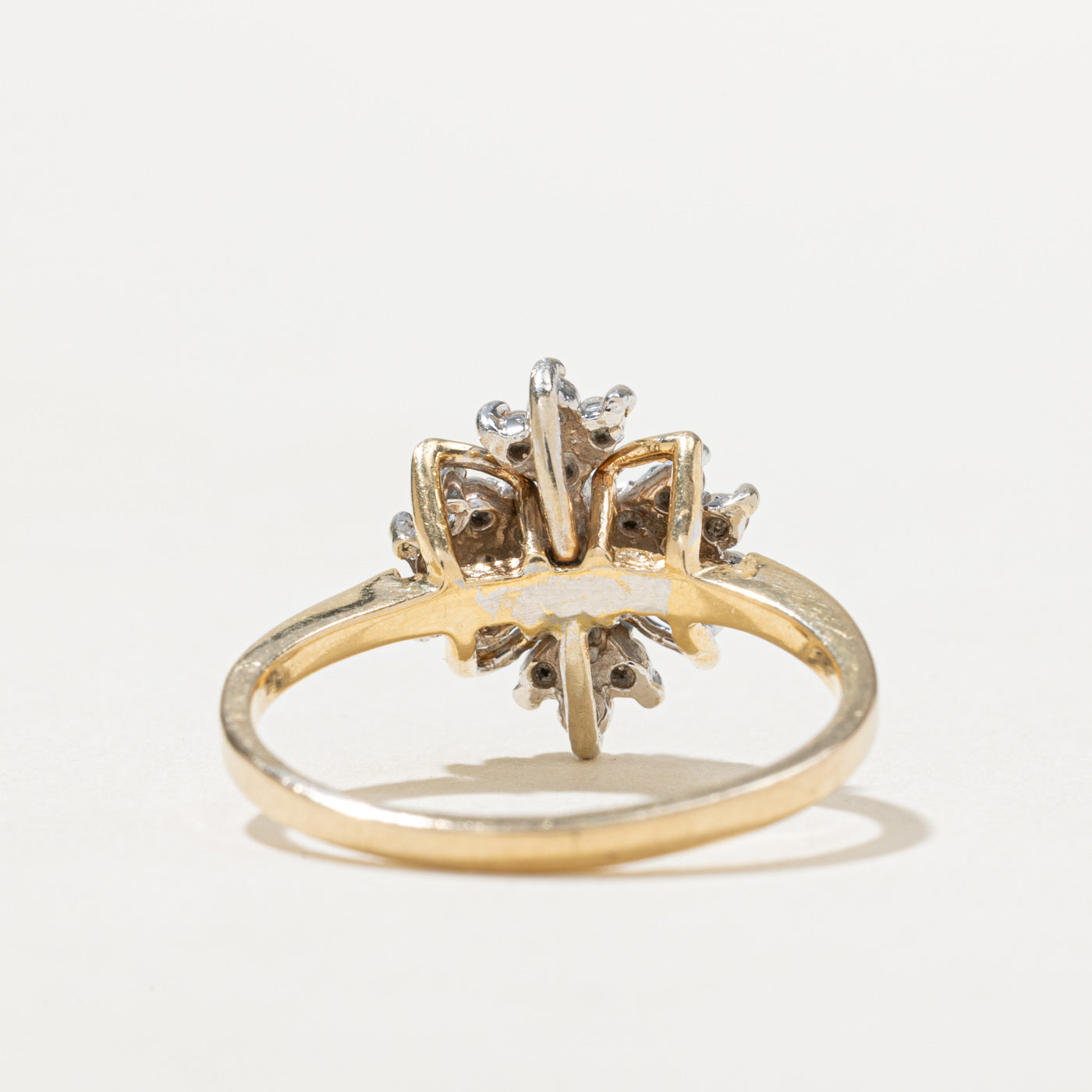 Diamond Cluster Ring | 0.36ctw | SZ 6.5