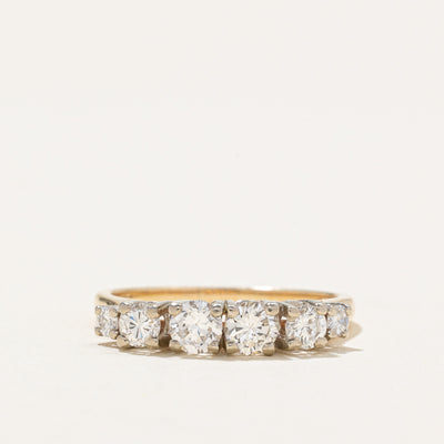 14K Six Stone Diamond Ring | 0.75ctw | SZ 6