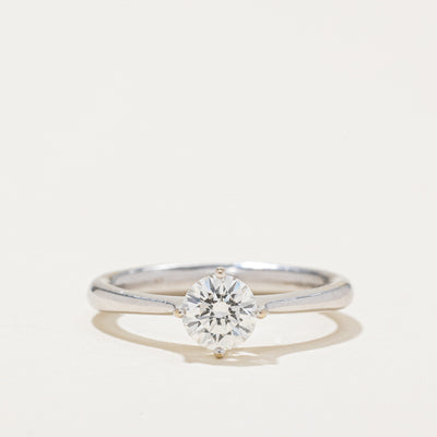 GIA Certified Solitaire Diamond Engagement Ring | 0.53ct | SZ 4.25