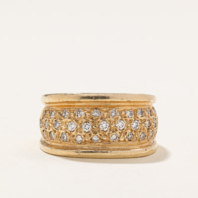 Multi Row Diamond Ring | 0.50ctw | SZ 8