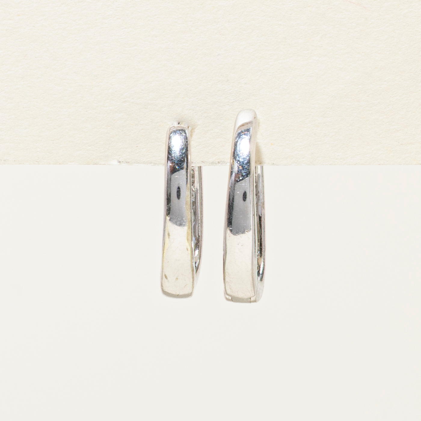 10K Diamond Huggie Earrings | 0.47ctw
