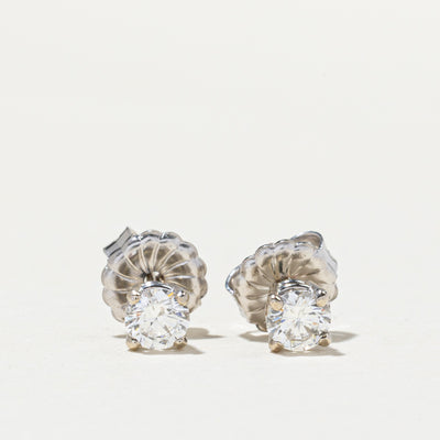 14K Diamond Stud Earrings | 0.58ctw