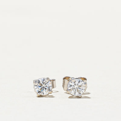 14K Diamond Stud Earrings | 0.27ctw