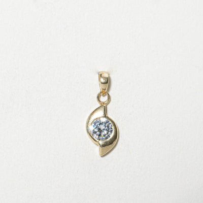 Solitaire Diamond Pendant | 0.40ct