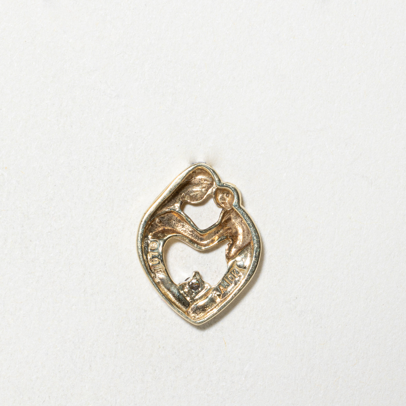 Diamond Mother & Child Pendant | 0.03ct
