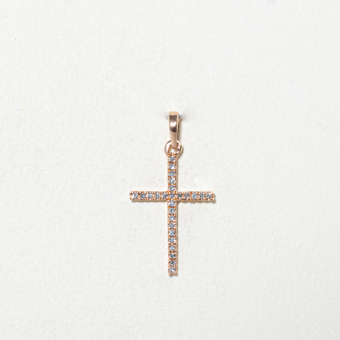 Diamond Cross Pendant | 0.03ctw