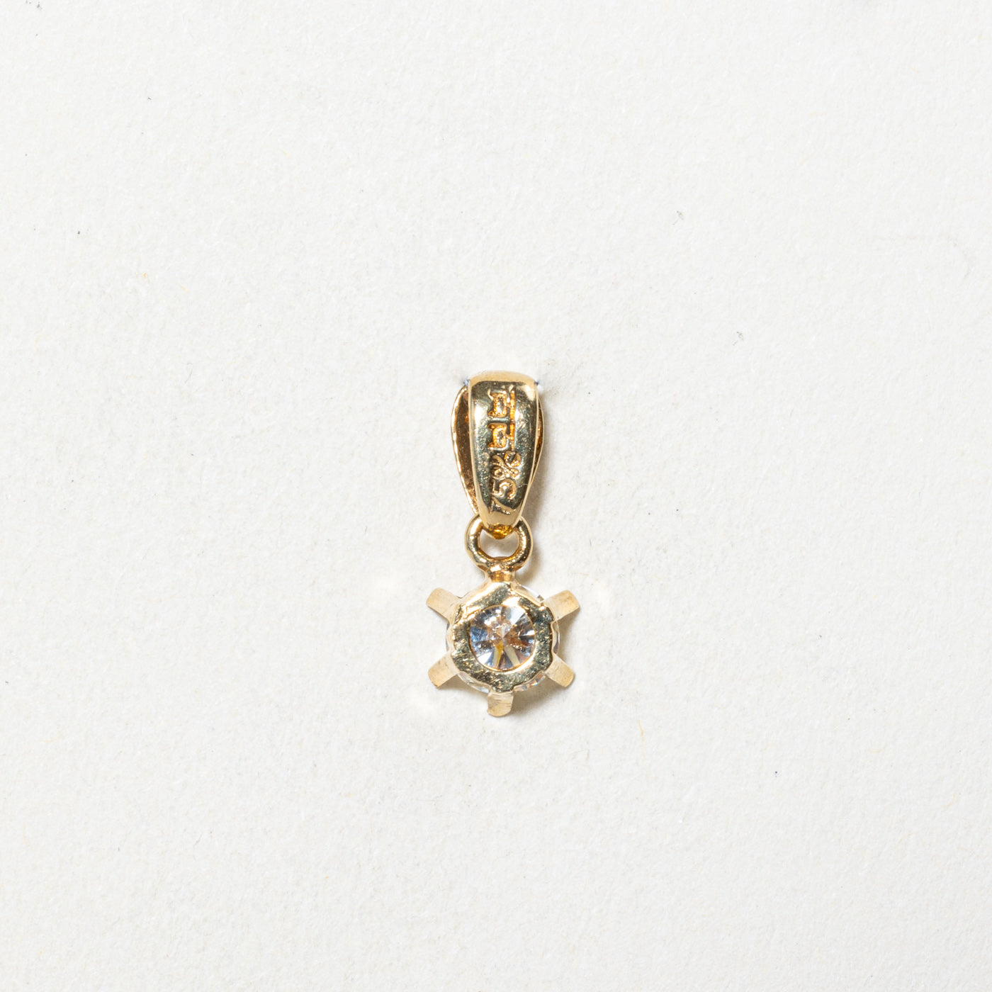 Solitaire Diamond Pendant | 0.42ct