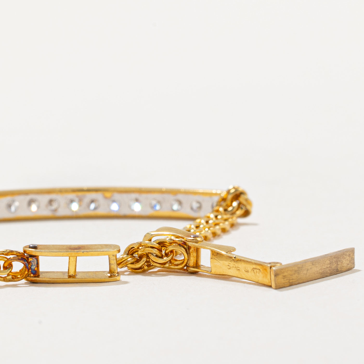 Diamond Row Bracelet | 0.80ctw | 6.25" |